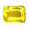 Image 1 : 13.6CT AAA Yellow Octagon Cut Citrine FLAWLESS (GEM-12445B)