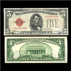 1928C $5 United States Note Hi Grade RARE (COI-4721)