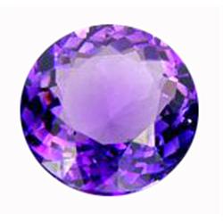 18.2ct Lovely Purple Round Cut Amethyst  Brazil FLAWLESS  (GEM-12824B)
