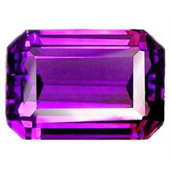 29.00ct Classic  Octagon Purple Amethyst FLAWLESS (GEM-12677)