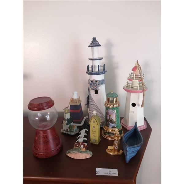 Decorative Lighthouses and Other Home Decor