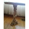 Image 3 : Beautiful Oriental Style Carved Glasstop Table