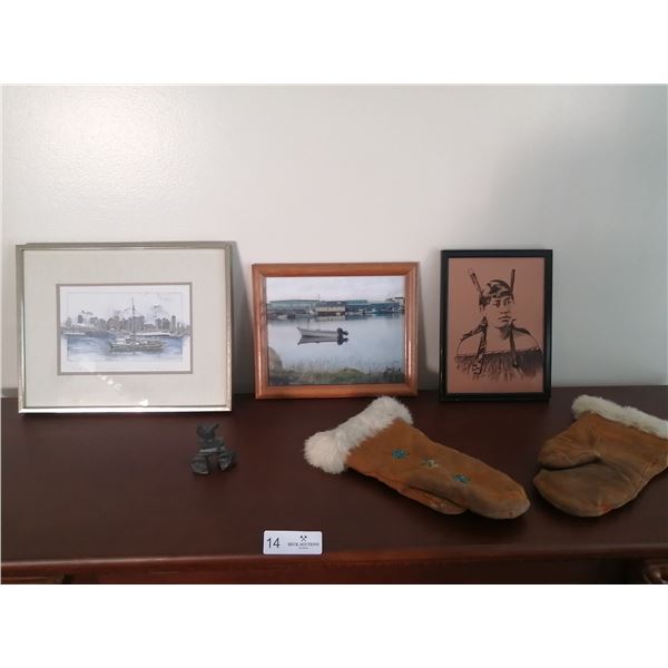 "On the Waterfront Vancouver" by Gerard Paraghamian, Print of Maori Lady (c. 1900), and More!