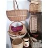 Image 2 : Large Assortment of Weave Baskets and More!