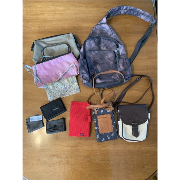 Back Packs and Makeup Bags Plus More Lot