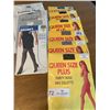 Image 2 : Brand Name Lot of Various Pantyhose Tights and More 13 Pairs of Mostly XL