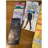 Image 3 : Brand Name Lot of Various Pantyhose Tights and More 13 Pairs of Mostly XL