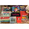 Image 1 : Box Lot of Vintage Board Games Risk Monopoly and More!