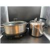 Image 2 : Lagostina Pressure Cooker and a Crock Pot