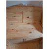 Image 5 : Unfinished Church Style Bench 34" Long x 33" Tall x 13" Wide