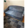 Image 1 : Blue Sofa Bed Great Condition 68" Long  x 33" Tall x 36" Wide