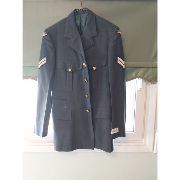 RCAF Air Force Jacket With Corporal Patches Size 7