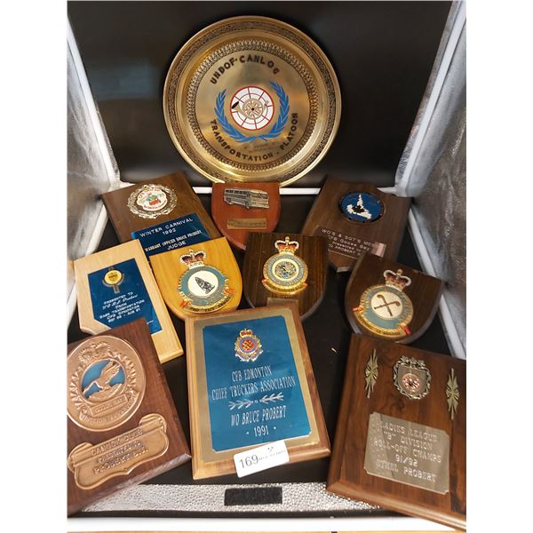 Plaques Lot and Assorted Items