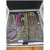 Image 1 : Assorted Costume Jewelry and Box Lot