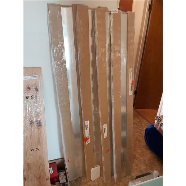 Four Ikea Krabb Mirrors Brand New in The Packages 63" Long