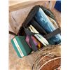 Image 4 : Two Step Stools Makeup Bags and Basket Lot