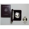 Image 1 : 1986-S $1 American Silver Eagle Dollar Proof Coin w/Case & COA