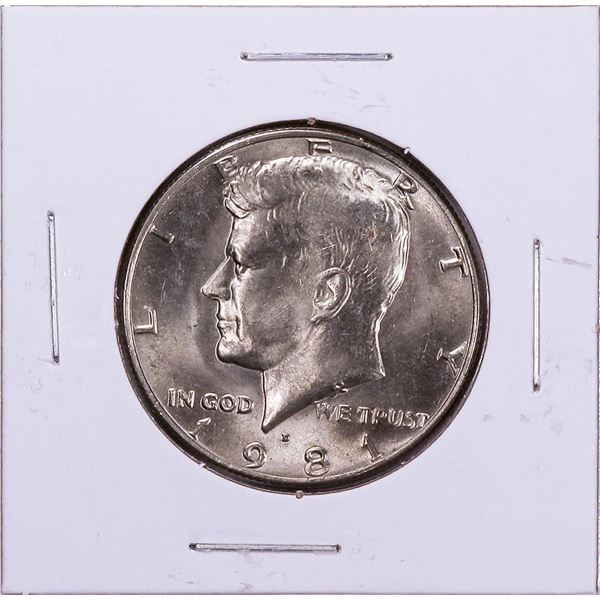 1981 Kennedy Half Dollar Coin