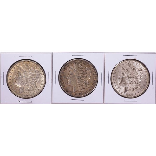 1889-1891 Morgan Silver Dollar Coin Collector's Set