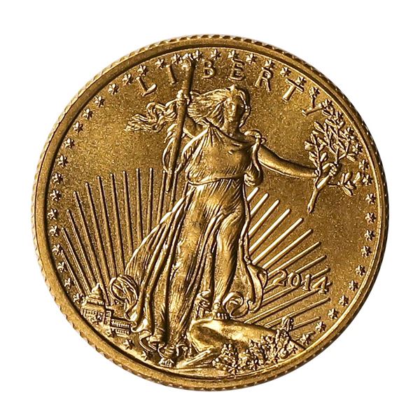 2014 $5 American Eagle Gold Coin
