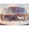 Image 1 : Group of 4 Pheonix Domes - (2) Beige 20x20 Domes, (1) 20x20 White & (1) 24x24 Clear Dome- Value $48k