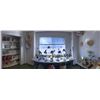 Image 1 : 2 Rooms full of lighting fixtures - includes lamp shades/table lamps/wall scones - approx. 150 pcs