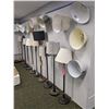 Image 2 : Large group of assorted light fixtures - includes mostly floor lamps & lamp shades - approx. 100 pcs