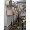 Image 3 : Large group of assorted light fixtures - includes mostly floor lamps & lamp shades - approx. 100 pcs