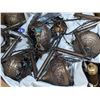 Image 2 : Box lot of lighting fixtures - includes Chandeliers & etc.