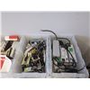 Image 2 : Large group of assorted heavy duty industrial hardware - includes outlet boxes/assorted hardware/pow