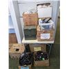 Image 1 : Large group of assorted lights - includes Christmas lights/hardware/outdoor lights etc. - approx. 12