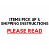 Image 1 : Items Location for Pick up