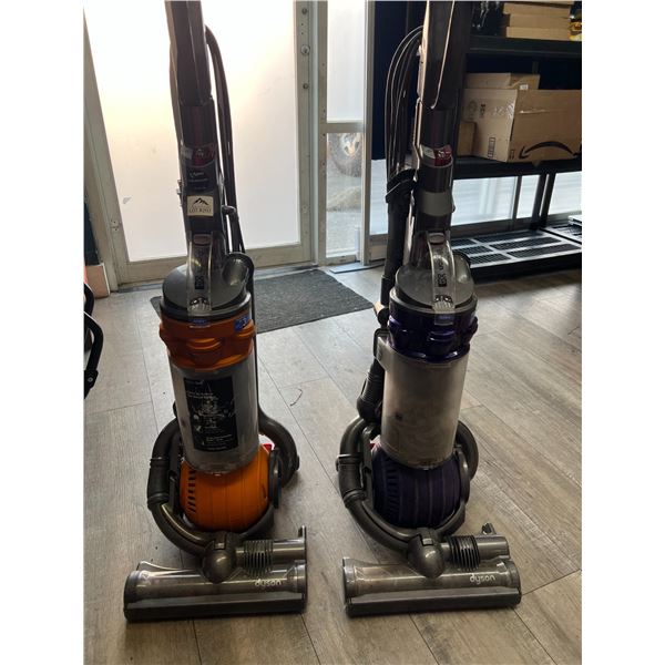 *USED* Lot of 2 Dyson Upright Vacuums