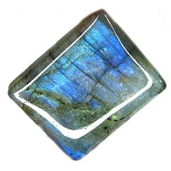 38ct Huge Ravishing Sparkling Cabochon Labradorite Gem (GEM-11735)