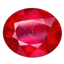 5.62ct Good Quality Top Red Natural Ruby Madagascar Big Size VS/SI (GEM-11583)