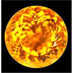 18.25ct Round Cut Golden Yellow Citrine  (GEM-11387B)