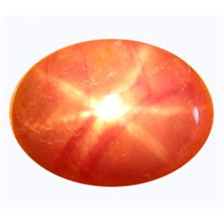 6.65ct Luxurious Oval Cab 6 Ray Star Ruby Natural Madagascar (GEM-11009)