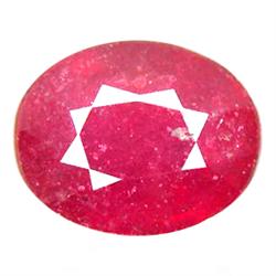 1.70ct Natural Red Ruby Oval Gemstone (GEM-10969)