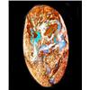 22.55ct Pretty Green-Blue Brilliant Yowah Boulder Opal (GEM-10656)