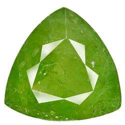 3.22ct Beautiful Natural Mined Green Demantoid Garnet Trillion (GEM-10280)