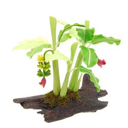 Hand Formed Banana Tree Sculpture (DEC-224)