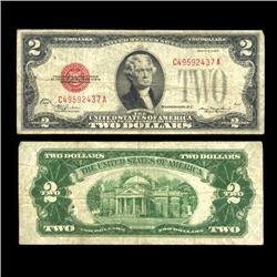 1928D $2 Silver Certificate Nice Condition SCARCE (COI-4704)