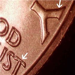 1998 US Silver Eagle Coin Double Die   (COI-1246)