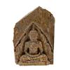 Hand Carved Petrified Wood Thai Buddha (CLB-181)
