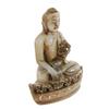 Image 2 : Hand Carved Marble Buddha (CLB-061)