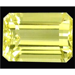 24.50ct Outstanding Emerald Yellow Citrine FLAWLESS (GEM-13237)