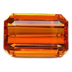 54.75ct Deluxe AAA Golden Yellow Brazil Citrine FLAWLESS (GEM-13042)