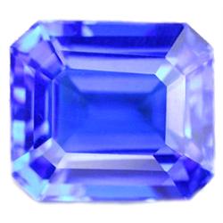 21.75ct Superb Top Cornflower Blue Emerald Cut Quartz VVS (GEM-12607)