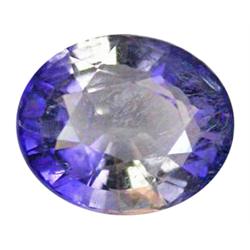 1.59ct Beautiful  Blue Tanzanite Oval Unheated VS/SI (GEM-12303)