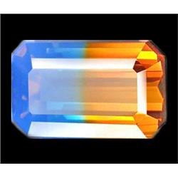 24.20ct Fine Octagon Bi Color Citrine FLAWLESS (GEM-11620)